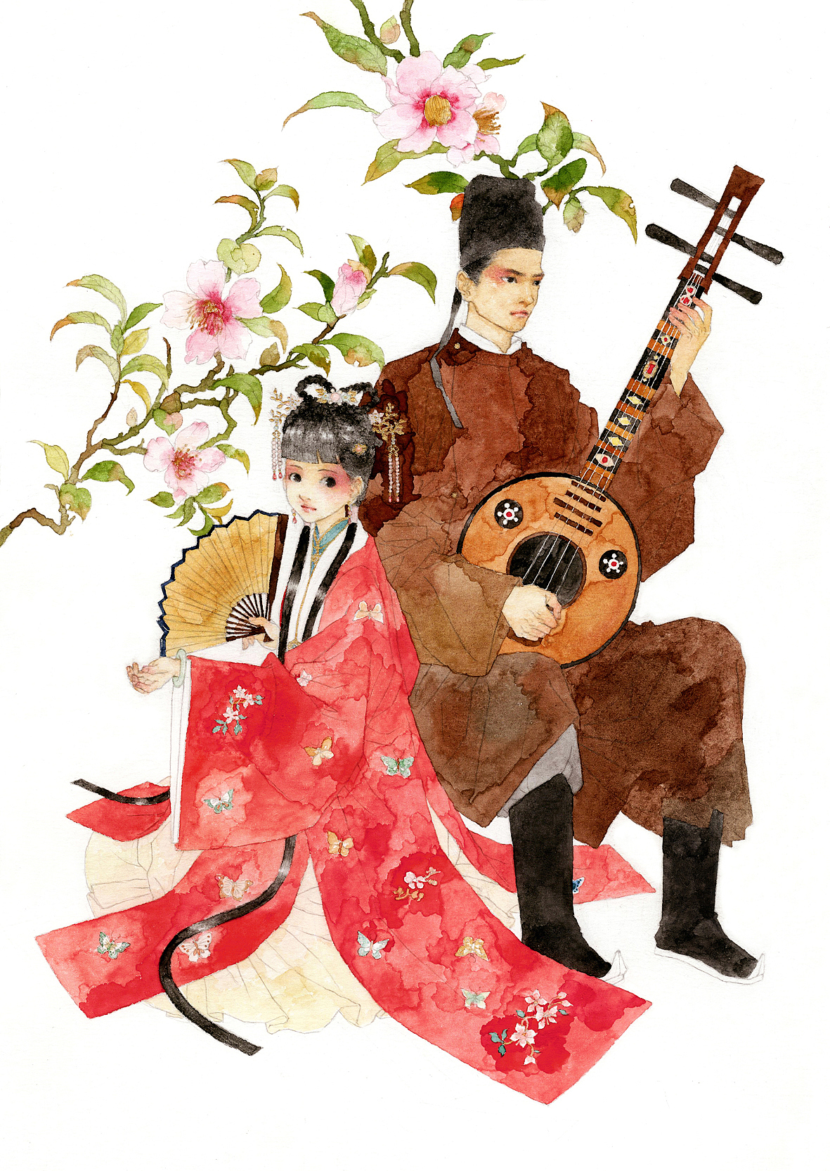 2020作品总结——庚子.节气.花卉（图ZMjM5MTU3NzQ4） - 商业插画 - 站酷设计师白洺宇原创素材 - 站酷ZCOOL