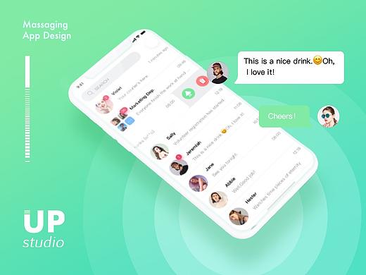 Massaging聊天界面动效设计