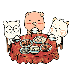 新年大团圆（图ZMTQzODMwODky） - 网络表情 - 站酷设计师超凡于然原创素材 - 站酷ZCOOL