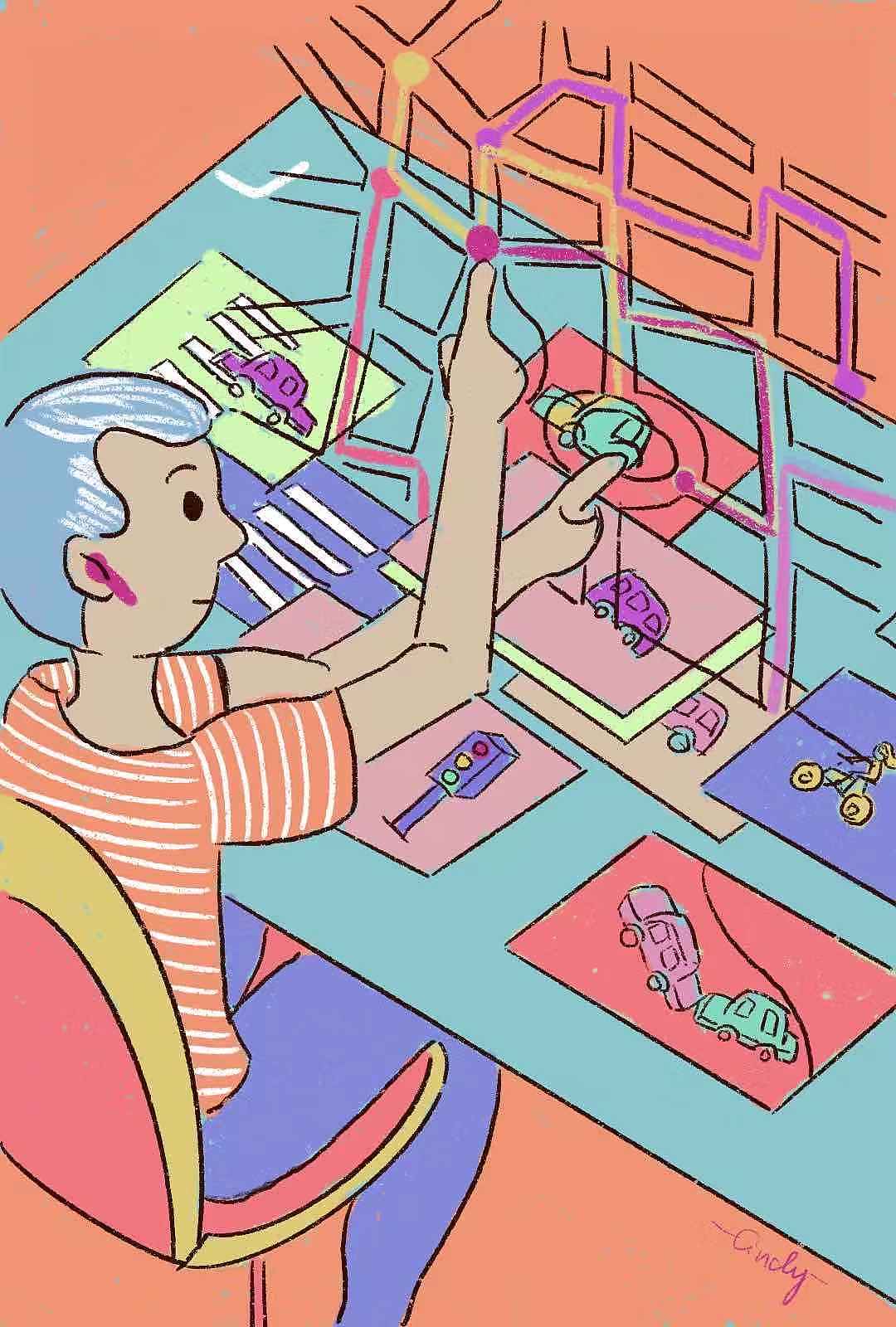 DinLab插画21天打卡 5月（图ZMjA5ODM0ODA4） - 创作习作 - 站酷设计师Cindy鱼心草原创素材 - 站酷ZCOOL