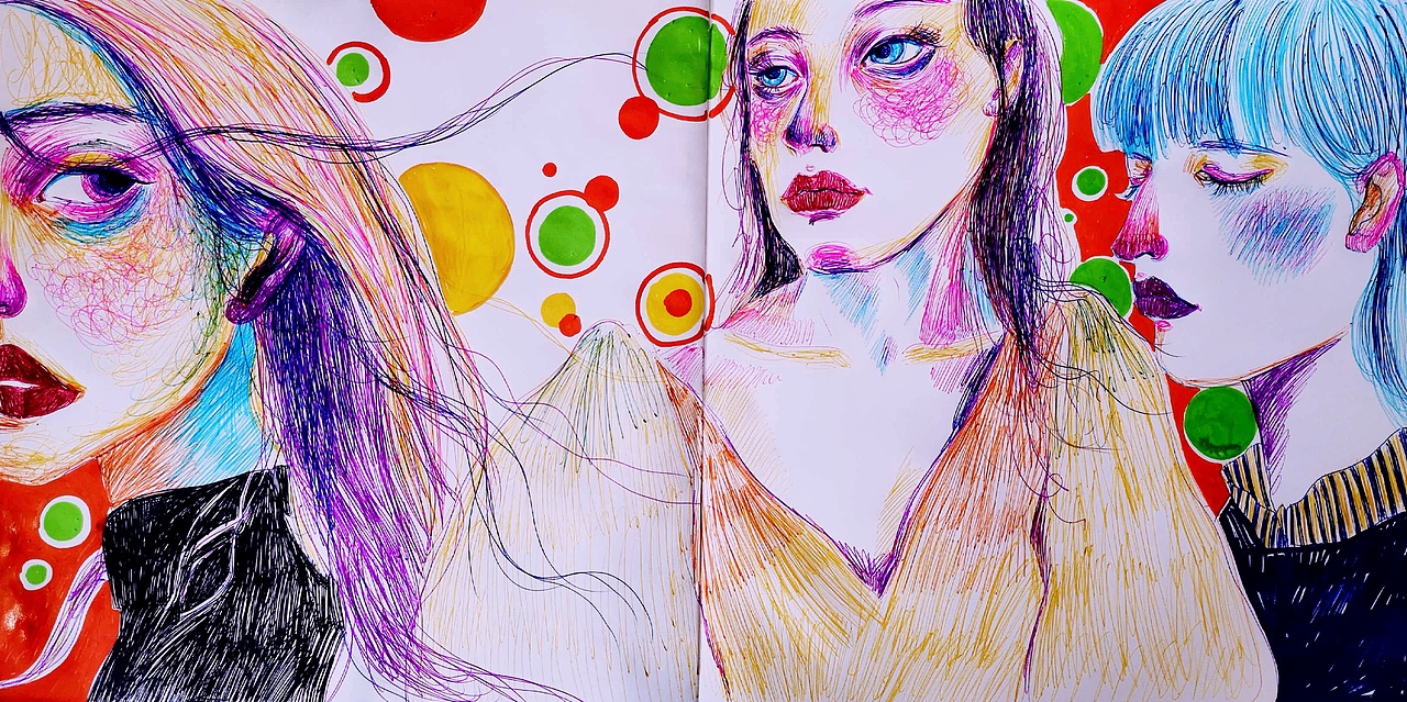 ☀️（图ZMjU5MDU3MTEy） - 绘画 - 站酷设计师狐森真真原创素材 - 站酷ZCOOL