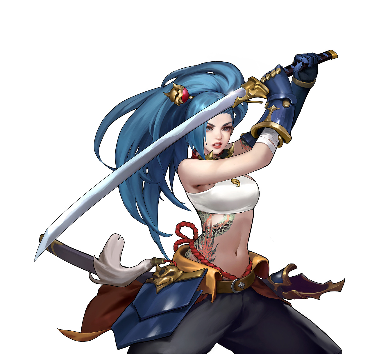 青鬼 赤鬼 插画|插画|商业插画|愚者一智 - 原创作品 - 站酷 (zcool)