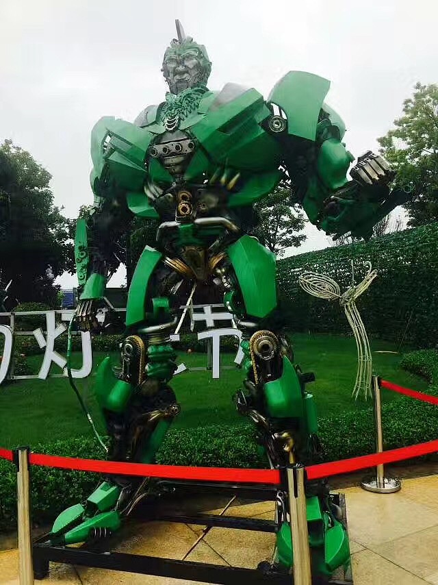 广西大型铁艺变形金刚模型租赁定制厂家直销