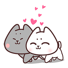 猫与熊之情侣篇3（图ZMjUxNDA3MjIw） - 网络表情 - 站酷设计师猫与熊原创素材 - 站酷ZCOOL