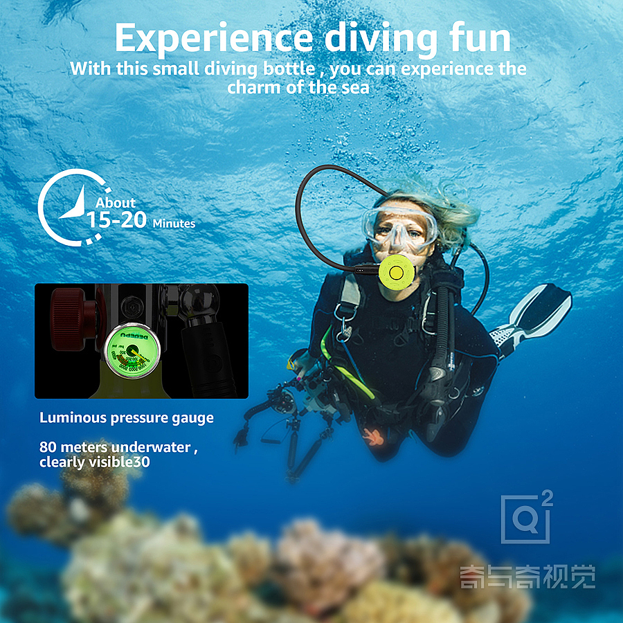 亚马逊 潜水装备 拍摄精修设计（图ZMjc2NjMyMzk2） - 产品摄影 - 站酷设计师亚马逊渲染设计原创素材 - 站酷ZCOOL