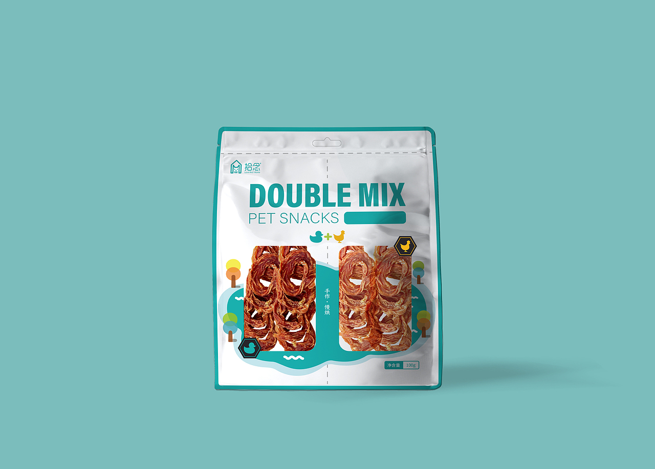 拾念 宠物零食包装设计（图ZMjM1MDM0NzQ4） - 包装 - 站酷设计师屎吼14原创素材 - 站酷ZCOOL