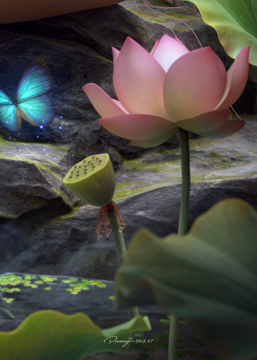 《双生花》2013-原创（图ZMjg3MjI3Mzc2） - 人物/生物 - 站酷设计师Danny妮妮原创素材 - 站酷ZCOOL