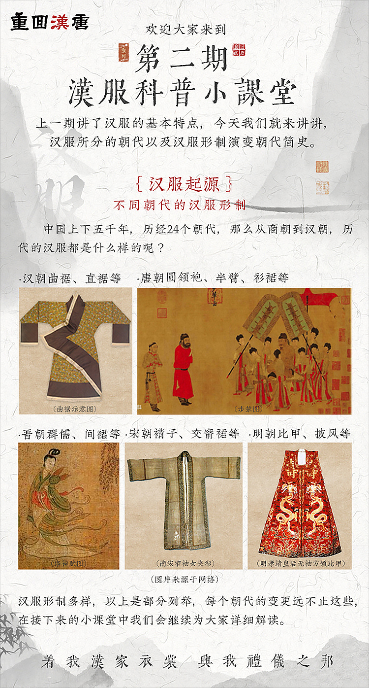 汉服科普长图（图ZMjUzODA0OTEy） - 宣传物料 - 站酷设计师芒果好好吃原创素材 - 站酷ZCOOL
