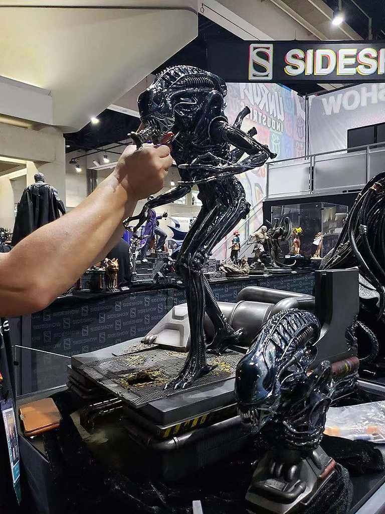 为CoolProps涂装1:3异形战士雕像发布（图ZMTc0MDc1NDUy） - 手办/模玩 - 站酷设计师光澤作用工作室原创素材 - 站酷ZCOOL