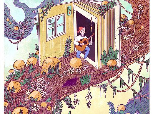 适合春天的画儿