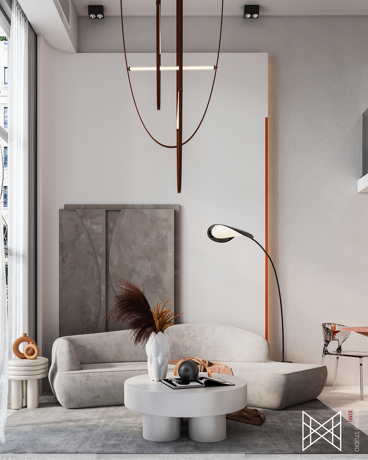 爆改计划｜现代极简复式公寓样板间（图ZMjM4NTc5ODA0） - 家装设计 - 站酷设计师正在学堂原创素材 - 站酷ZCOOL