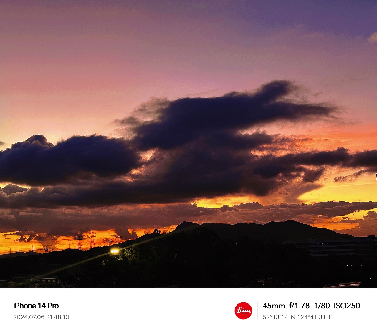 近期|晚霞瞬间|