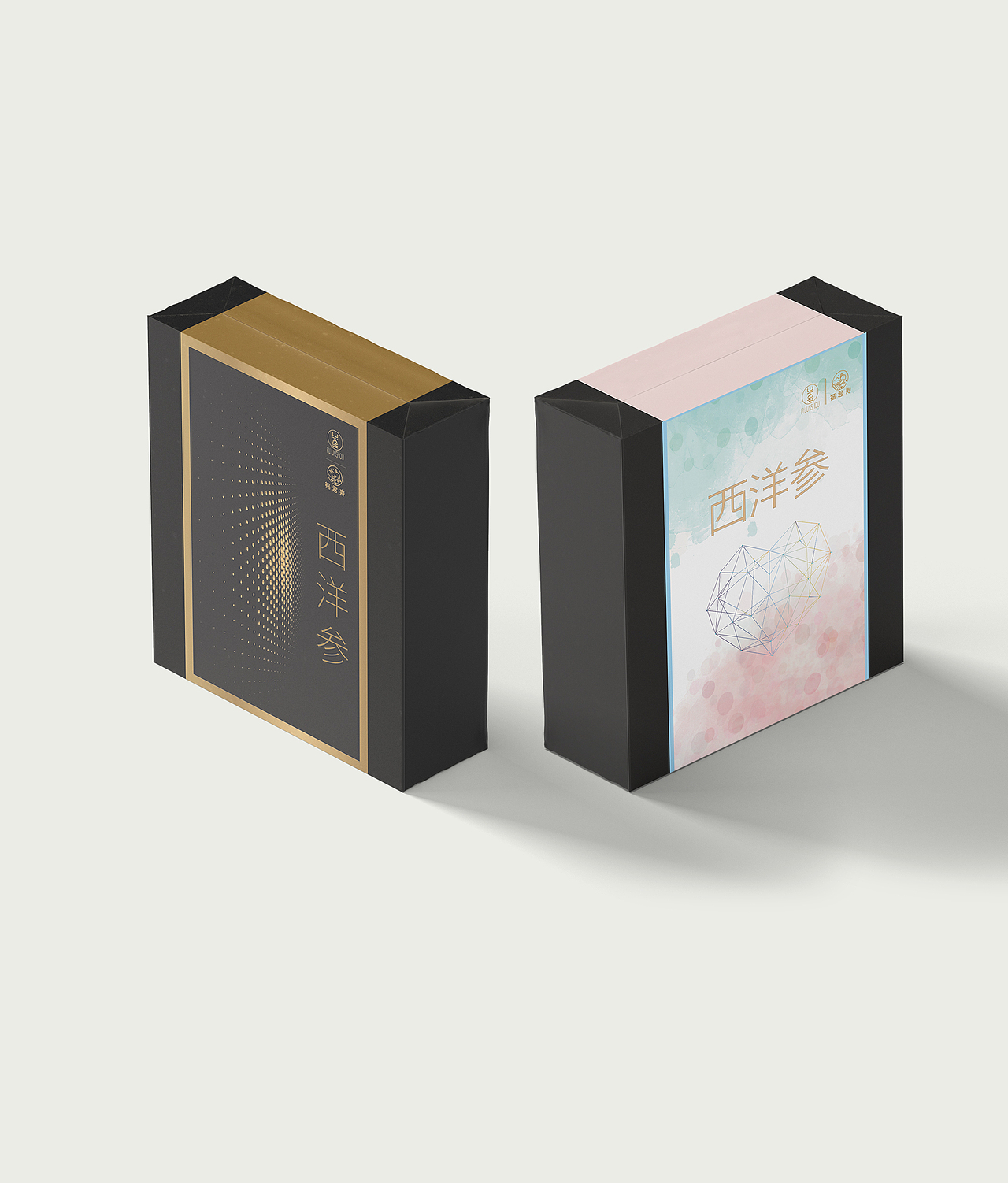 西洋参包装设计 新传统滋补（图ZMTQ3NTkwMTQ4） - 包装 - 站酷设计师浴巾咧原创素材 - 站酷ZCOOL