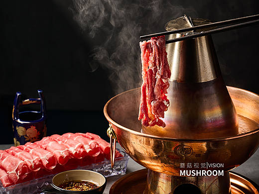 美食摄影 | 铜锅涮羊肉拍摄