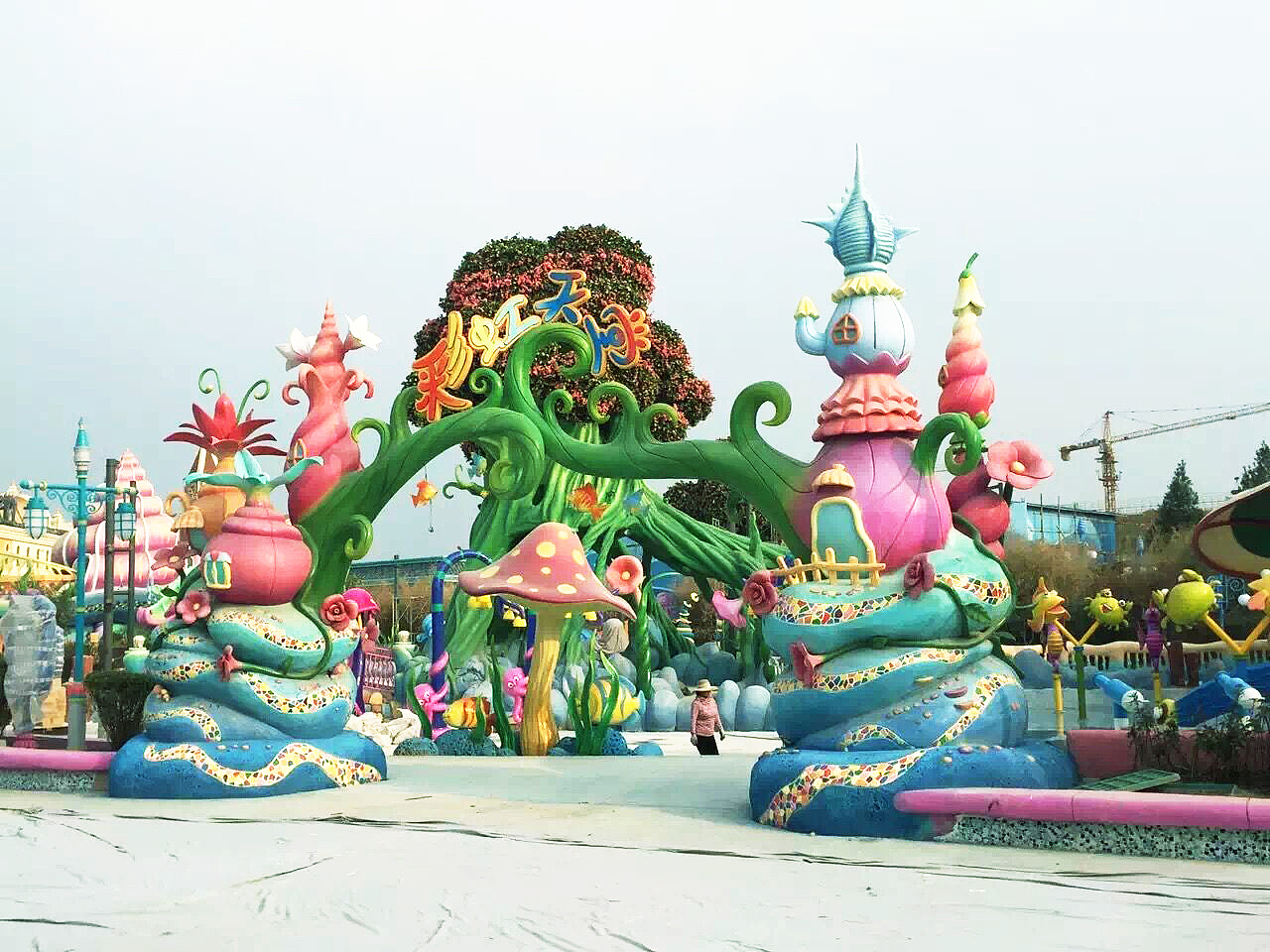 水上主题公园景门设计（图ZMTQ3MzY4Mzg4） - 景观设计 - 站酷设计师桃子兔Dream原创素材 - 站酷ZCOOL