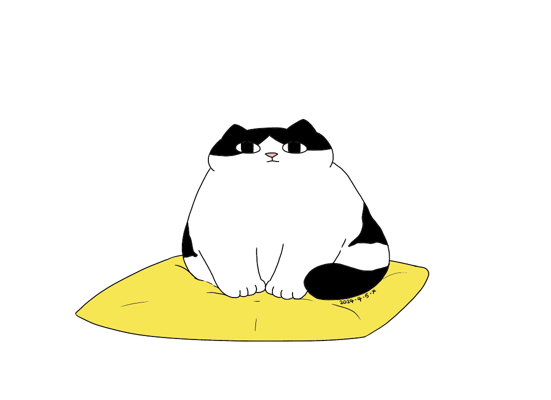 每日一画|猫咪日常第十四弹动图
