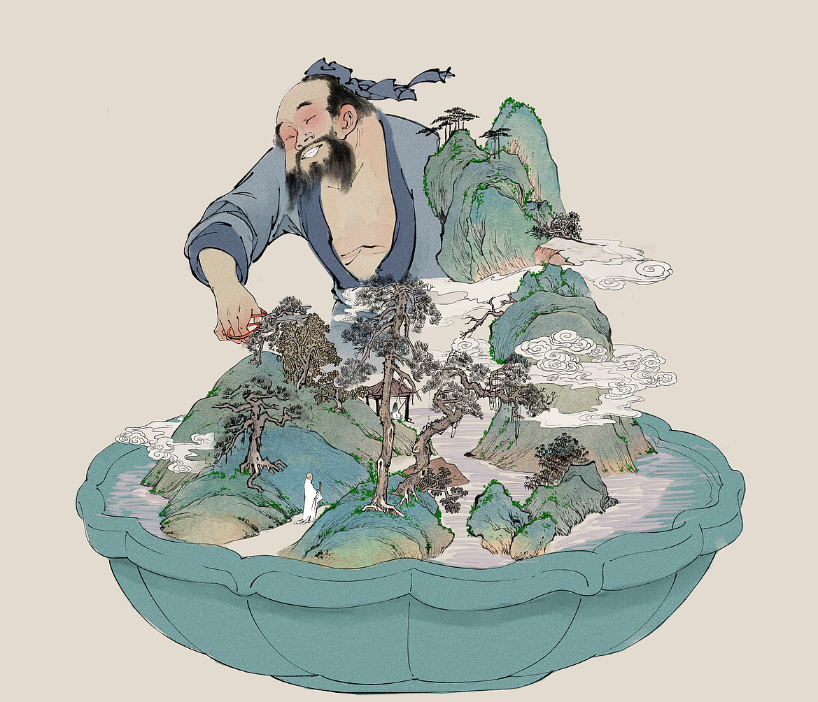 势必达成国风周更创作第一期（图ZMjc2OTA0NTA4） - 创作习作 - 站酷设计师画画的蛮蛮原创素材 - 站酷ZCOOL