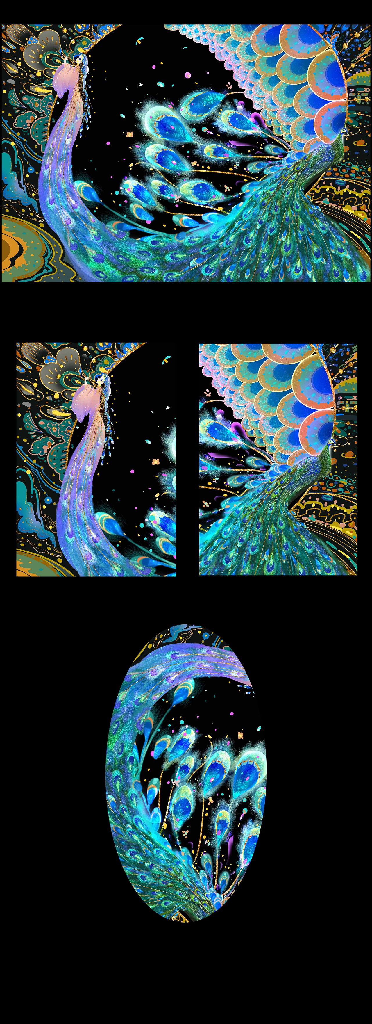 7月（36~41）（图ZMjYzNTk3NDg4） - 新锐潮流插画 - 站酷设计师亦耕原创素材 - 站酷ZCOOL