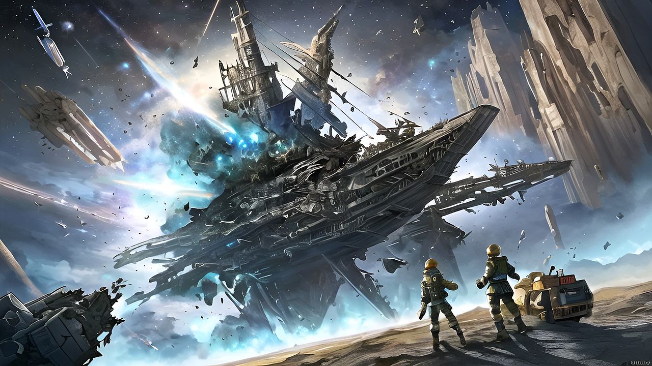 星空彼岸（图ZMzI1NzA0NjAw） - 概念设定 - 站酷设计师星染夜空原创素材 - 站酷ZCOOL