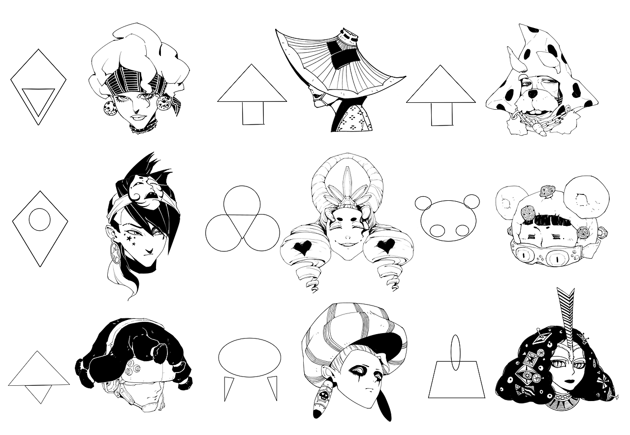 妖怪们(游戏人设整理)