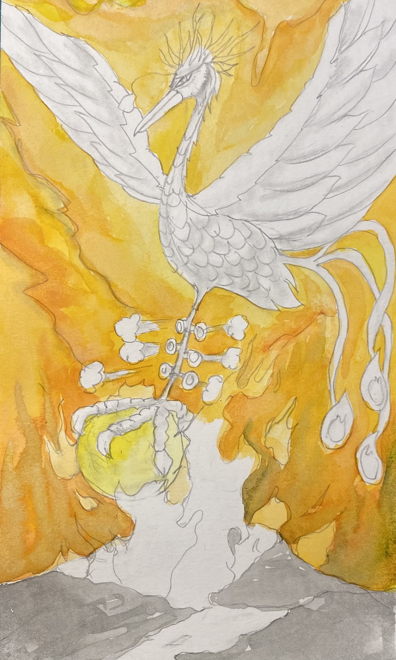 山海经系列毕方氐人国