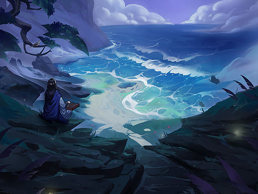 《锦瑟》（个人主页-ZNTU1MTYxODA=） - 商业插画 - 站酷设计师嘿卡卡原创素材 - 站酷ZCOOL