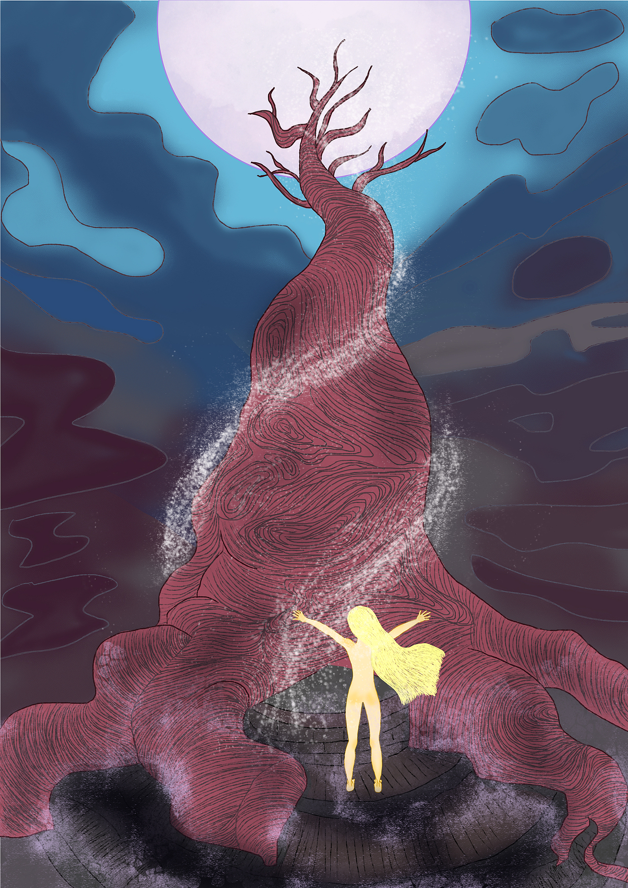 系列主题插画【我的心理活动】（图ZMTA2NDM0NzI4） - 创作习作 - 站酷设计师123张旋枝原创素材 - 站酷ZCOOL