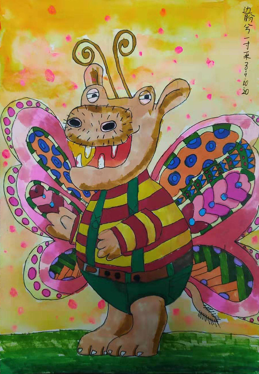《米莉的大惊喜》儿童绘画作品（图ZMTg3NTAwNjM2） - 绘画 - 站酷设计师陈平0212原创素材 - 站酷ZCOOL