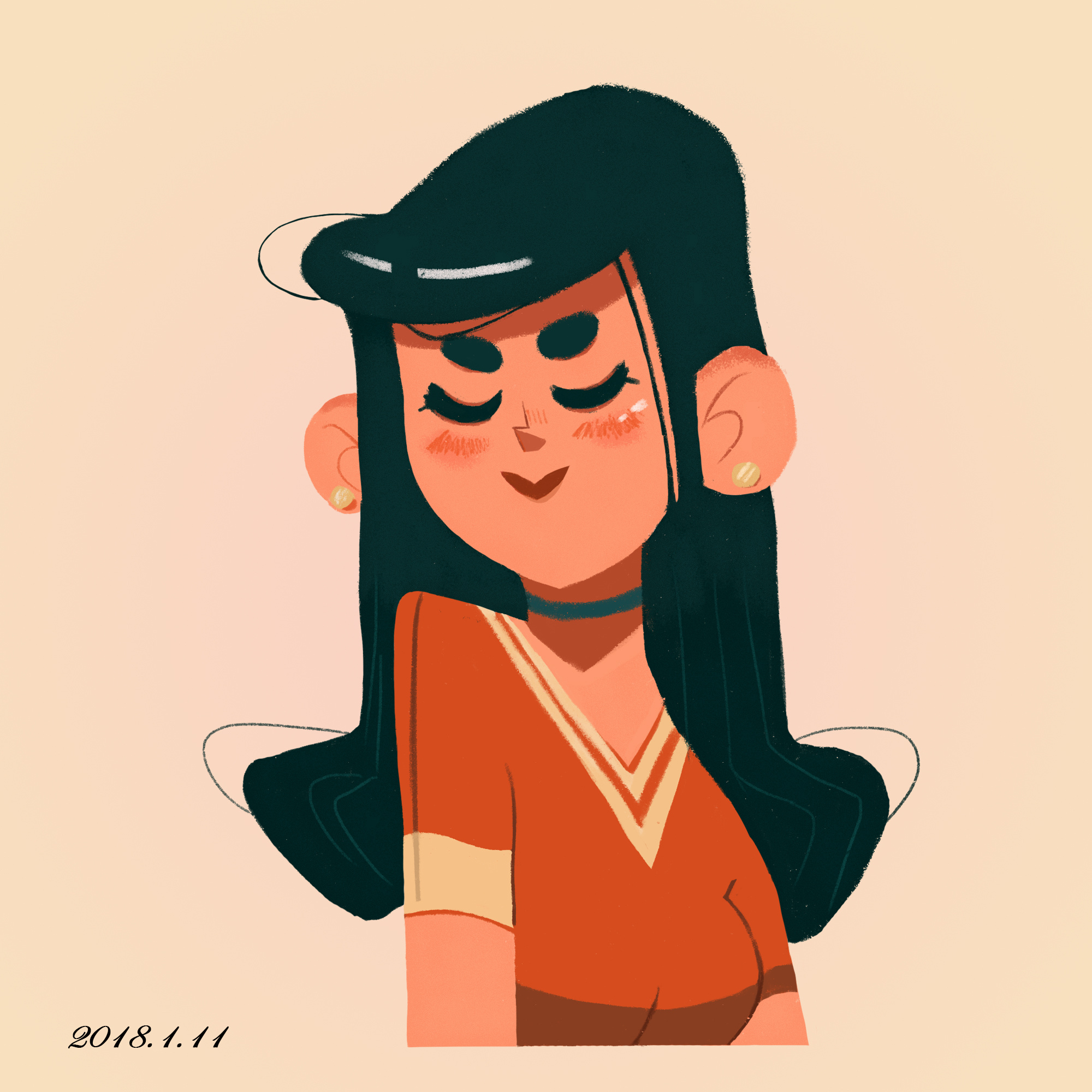 板绘临摹|插画|插画习作|达芬奇迹331 - 原创作品 - 站酷 (zcool)