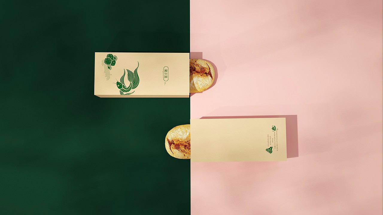 蓝色一页平面作品 | 鲍小滋，新中式糕点包装设计作品（图ZMTY0NzA5MDM2） - 包装 - 站酷设计师蓝色一页品牌策划原创素材 - 站酷ZCOOL