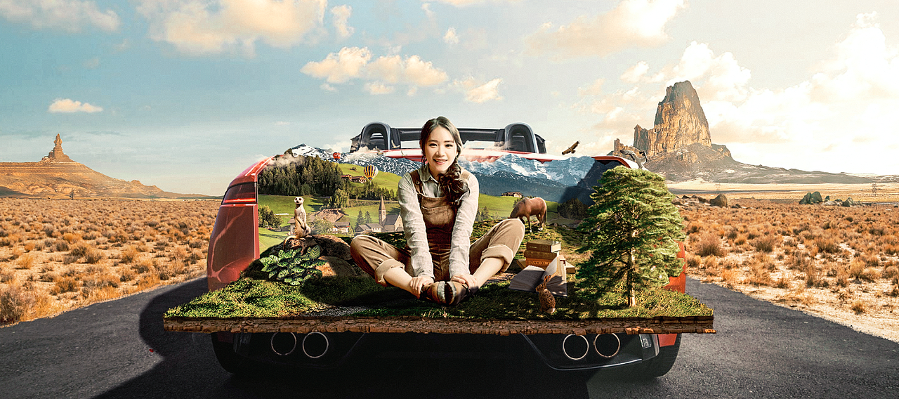 杰视帮7月的合成专项训练优秀成果展。。。（图ZMzIyMjg5ODA=） - 海报 - 站酷设计师杰克sean原创素材 - 站酷ZCOOL