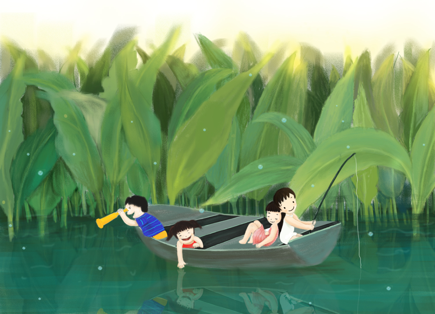夏日童趣