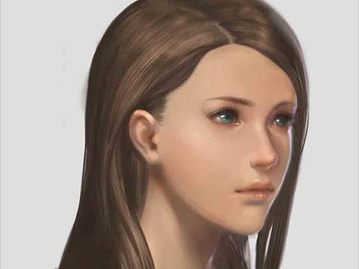 原画丨绘画丨插画丨长发御姐图文教程