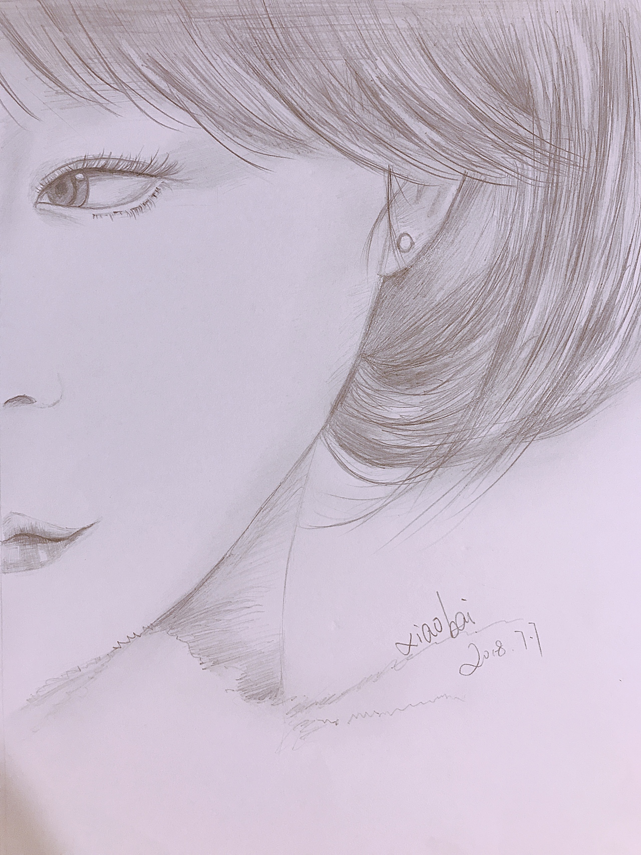 铅笔画（图ZMTIwNzYyNjM2） - 绘画 - 站酷设计师XuBaiYun原创素材 - 站酷ZCOOL