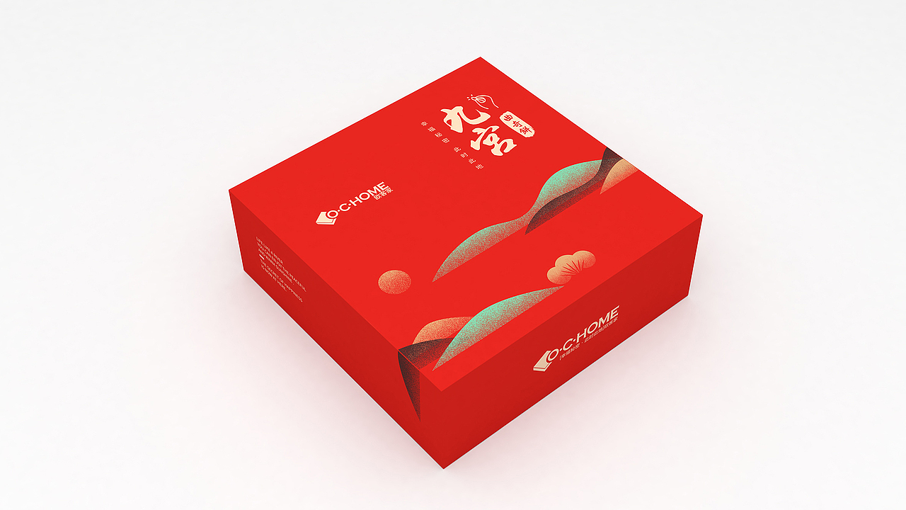 饼干包装零食包装曲奇饼干盒子包装盒电商淘宝天猫包装c4d建模渲染