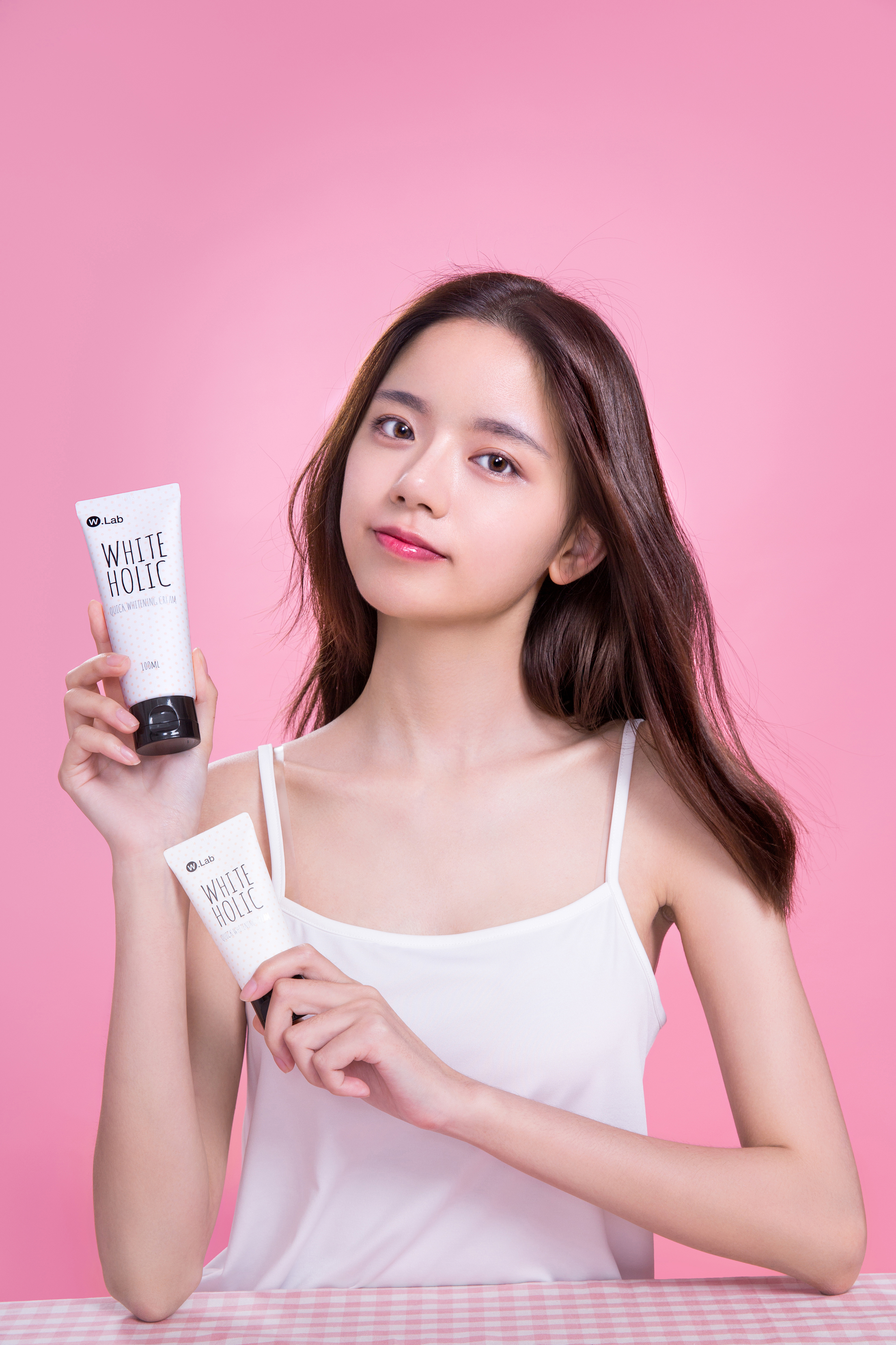 美妆类模特图拍摄