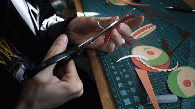 网易《忘川风华录》剪纸定格:国风×鬼畜×rap×靓仔颜艺