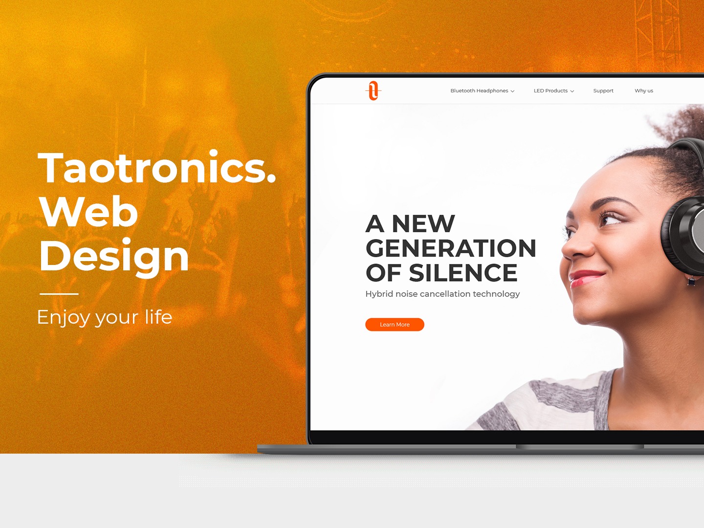 taotronics品牌站视觉设计