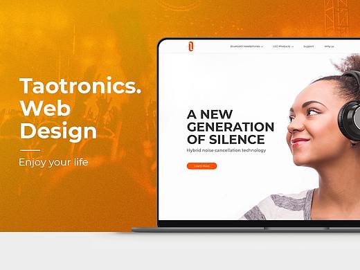 taotronics品牌站视觉设计