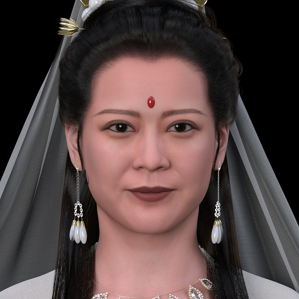 西游记观音菩萨左大玢