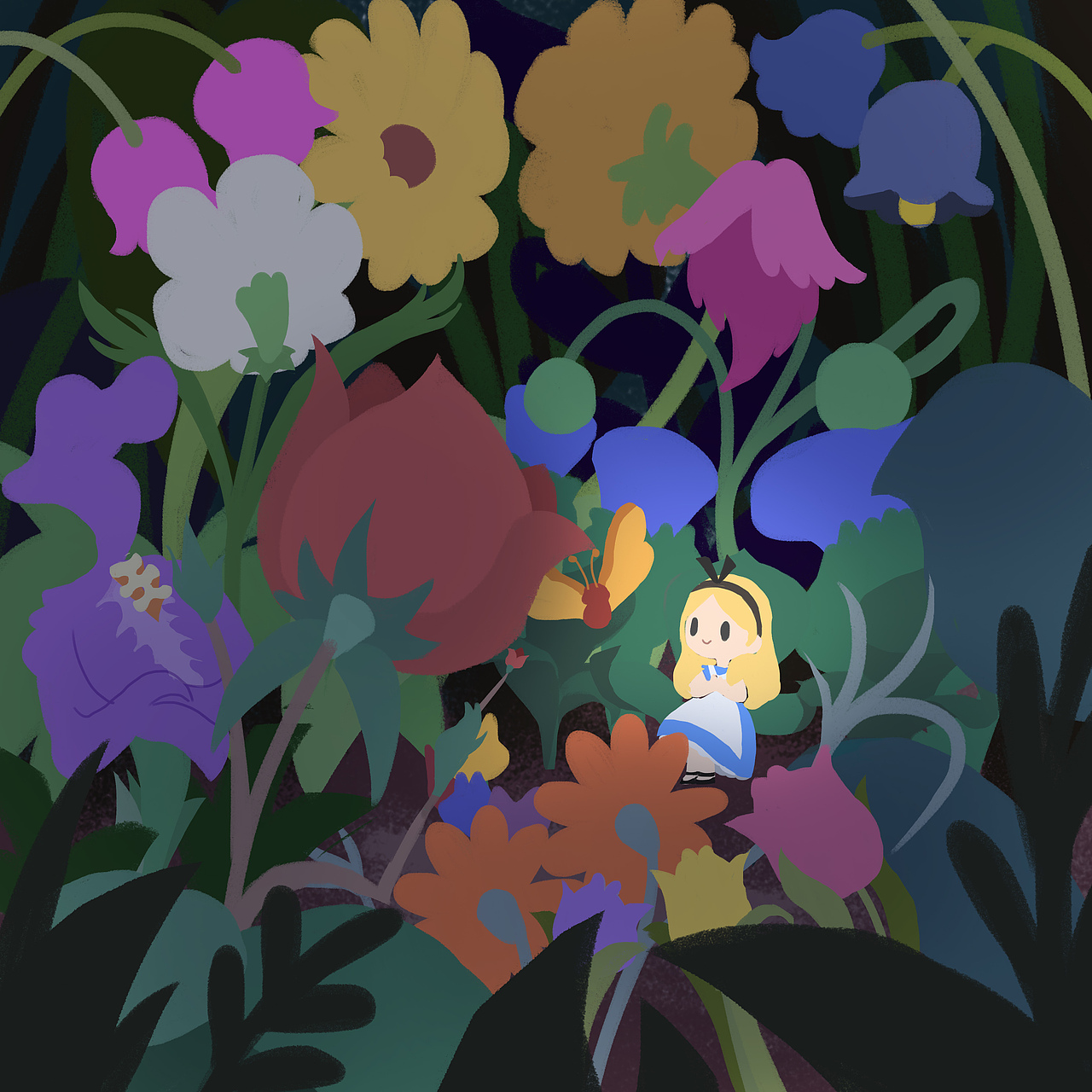 丛林爱丽丝（图ZMjY0MjI3NTcy） - 创作习作 - 站酷设计师CHUN7原创素材 - 站酷ZCOOL