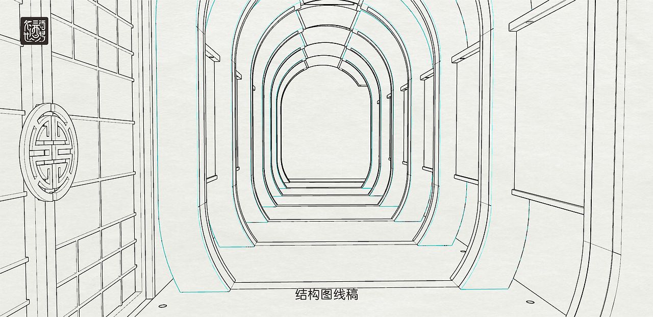 名酒世界时光走廊设计