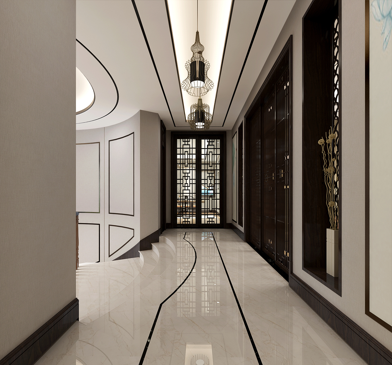 新中式别墅案例分享