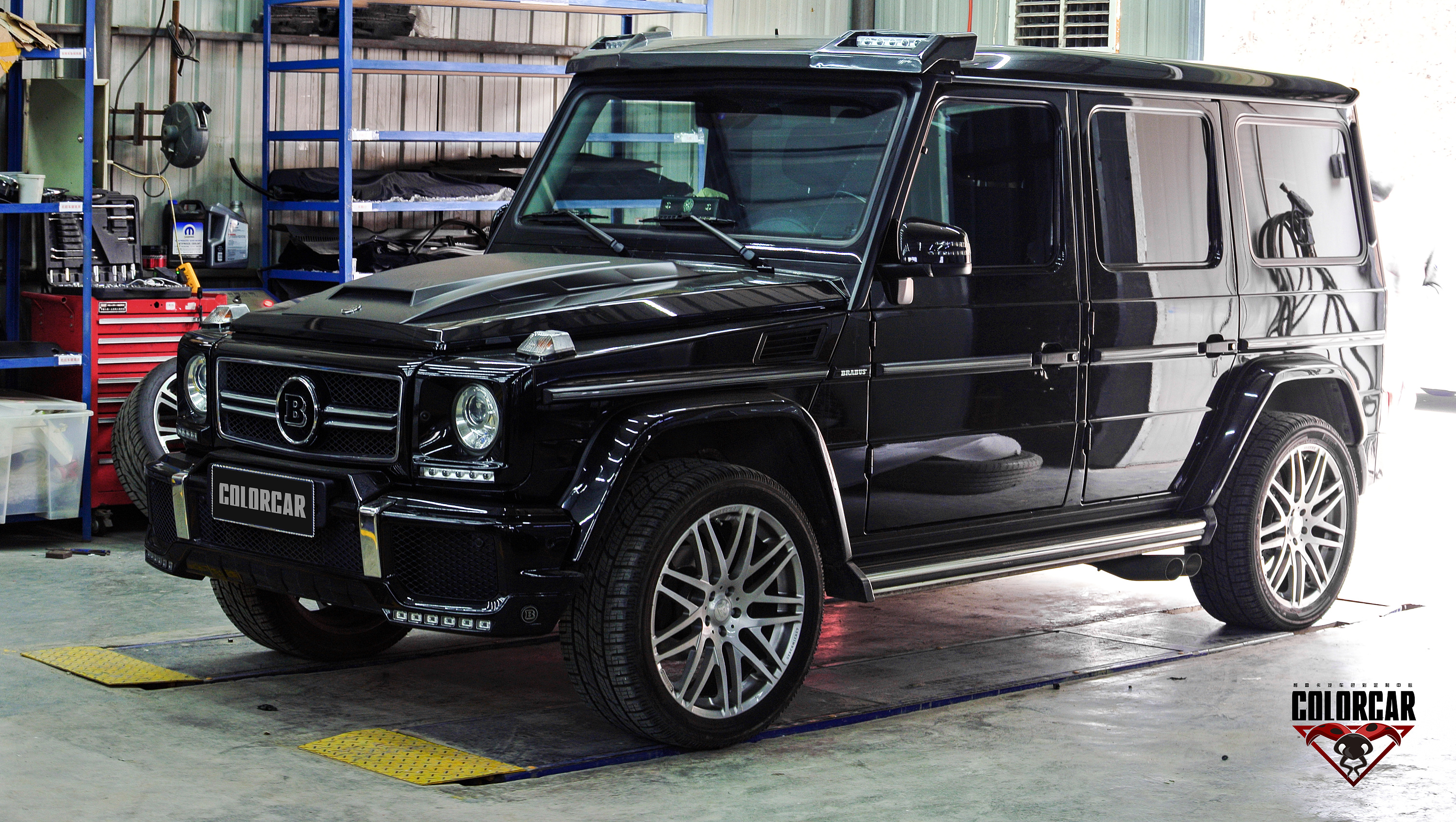 g500 巴博斯金属钛灰 设计落地,施工及完成