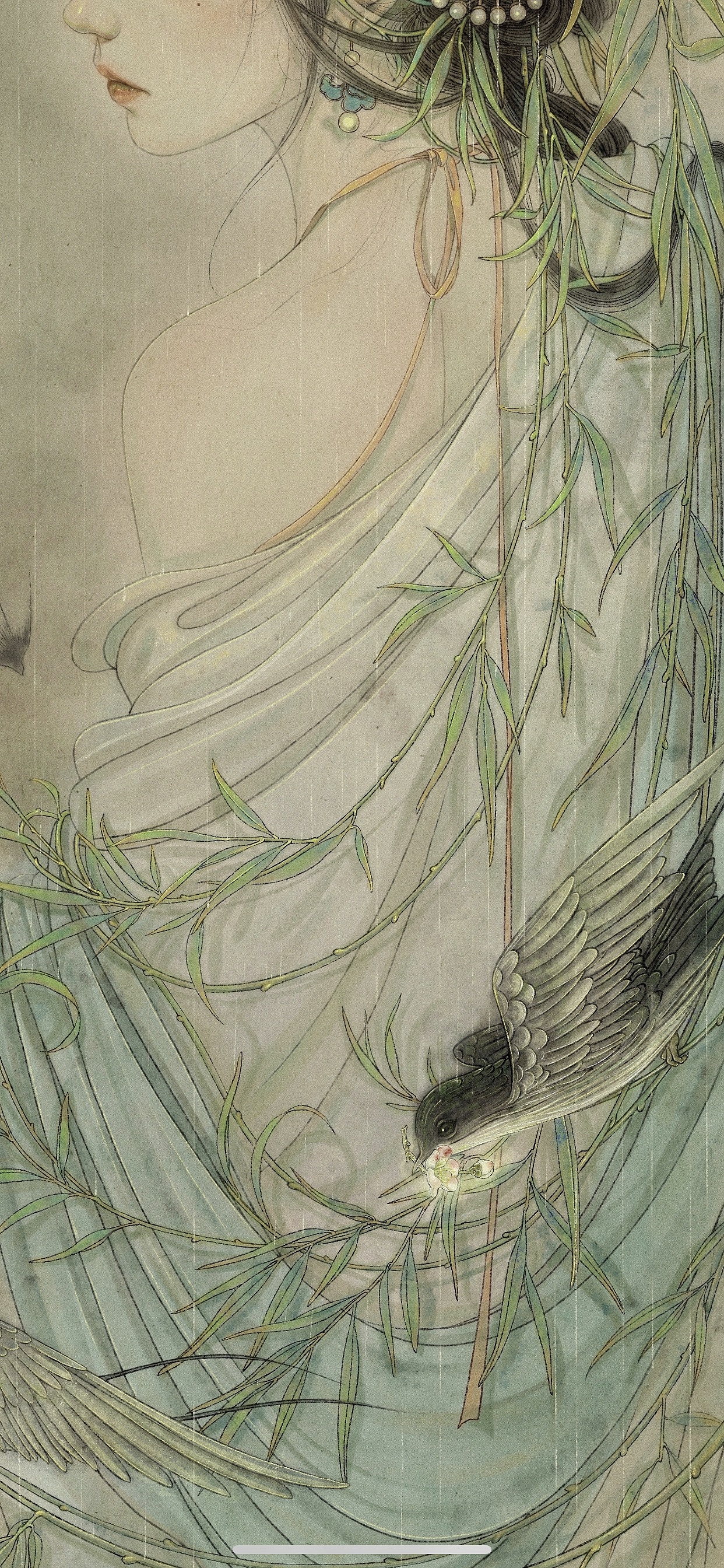 柳（图ZMjk5MDA4NTc2） - 艺术插画 - 站酷设计师熙往原创素材 - 站酷ZCOOL