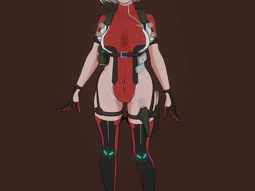 二次元女孩练习