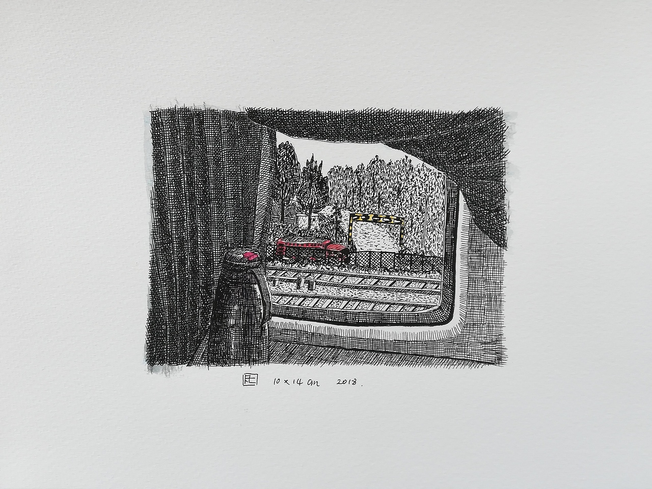 小副钢笔画尝试