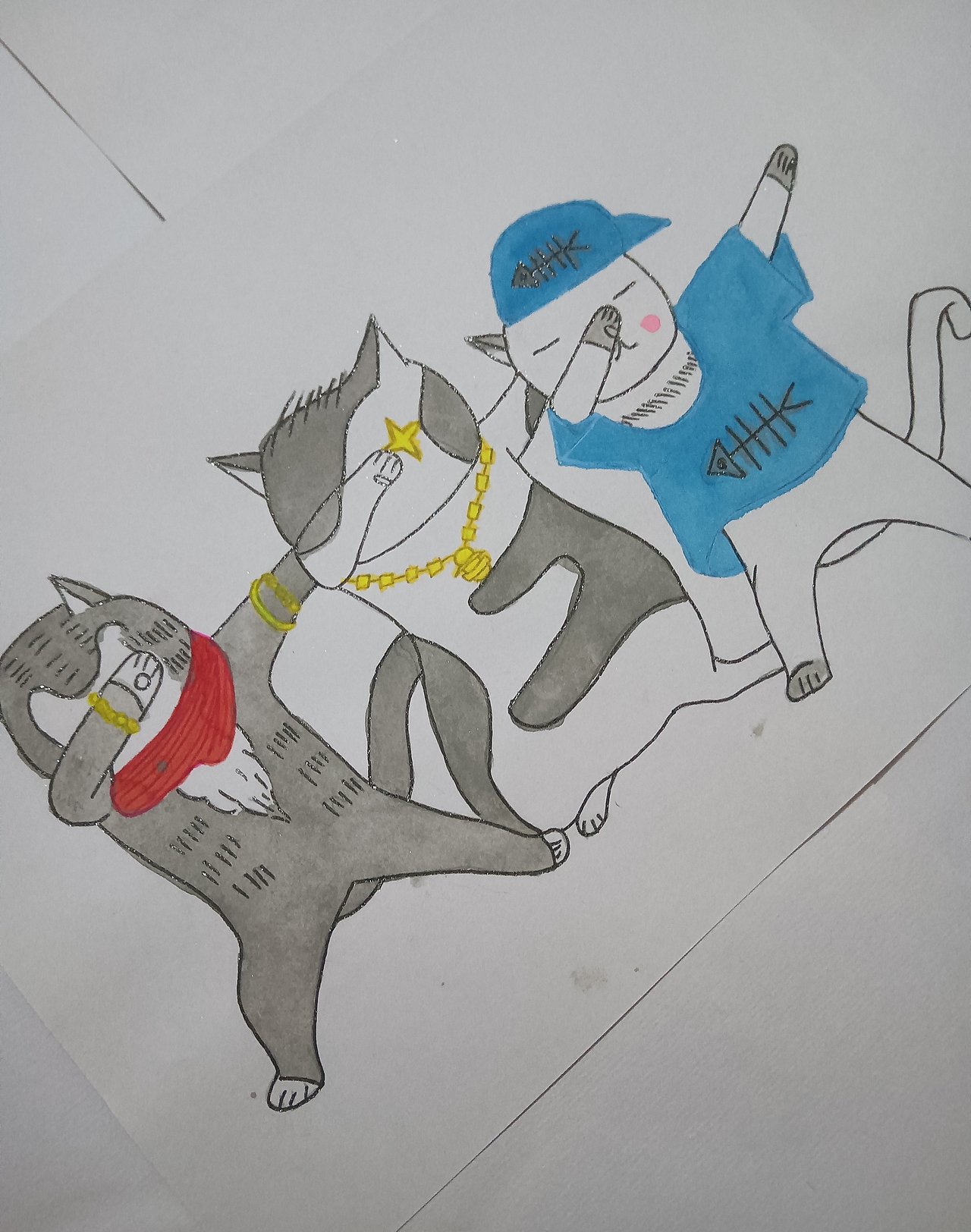 猫咪（图ZMjkzNjEzNjI0） - 创作习作 - 站酷设计师深海珍珠原创素材 - 站酷ZCOOL