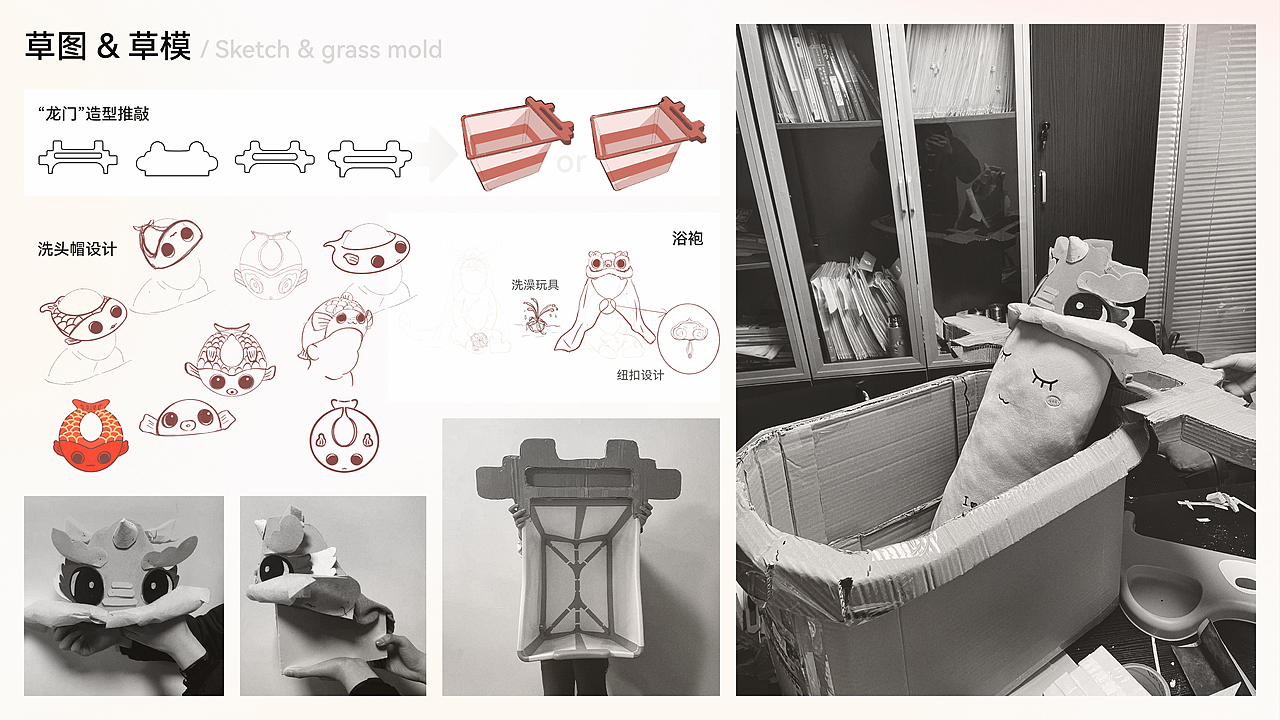 鱼跃龙盆|婴幼儿洗澡盆及周边产品设计