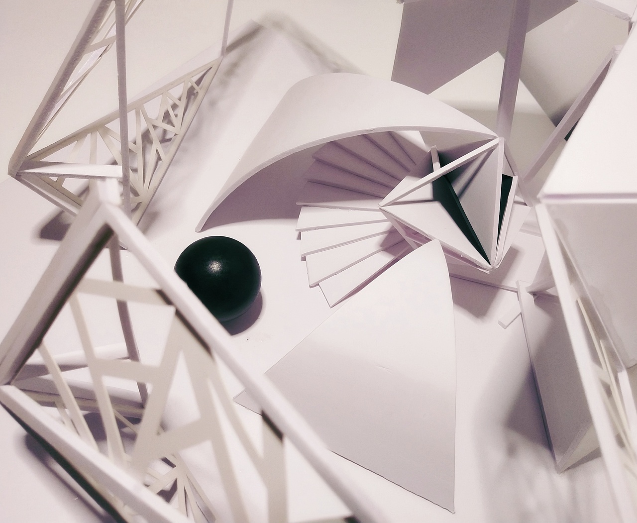 立体构成模型|空间|其他空间|蓝每_原创作品-站酷zcool